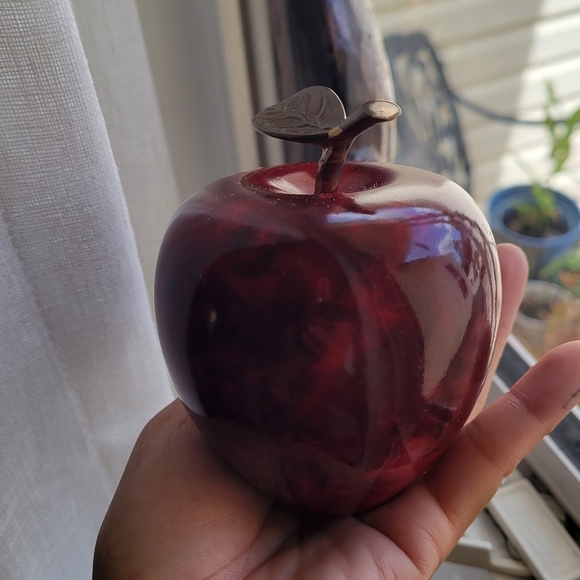 VTG Handcrafted for the Master Teacher Made in India Heavy Solid Marble Stone - Picture 4 of 5